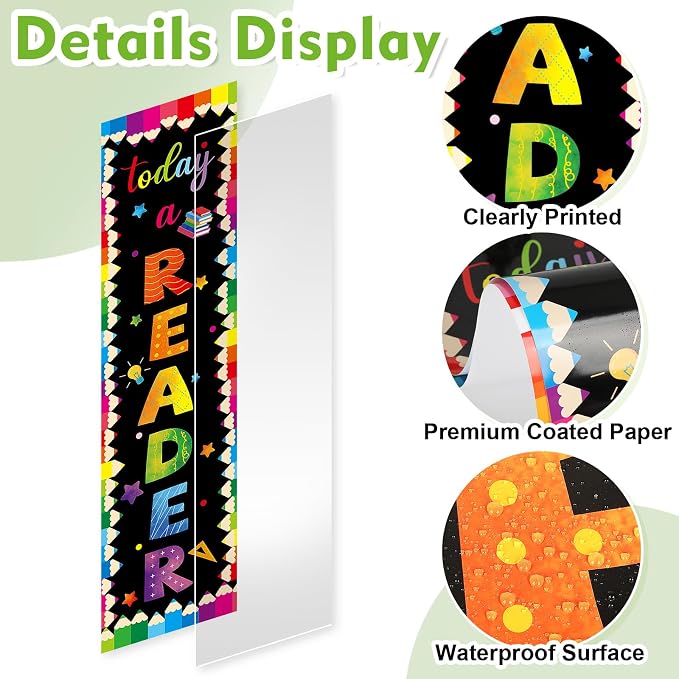Classroom Reading Poster Decorations, Reading Sign - Image 3
