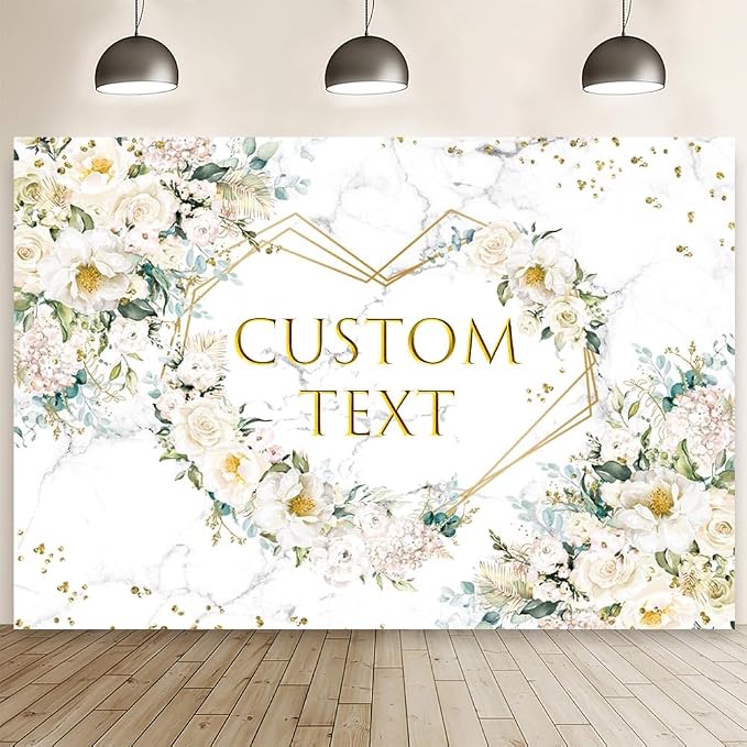 AIBIIN 7x5ft Mr and Mrs Custom Backdrop by AIBIIN