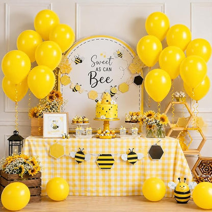 EMART Yellow Balloons 12 Inch 100pcs, Latex Balloons - Image 8