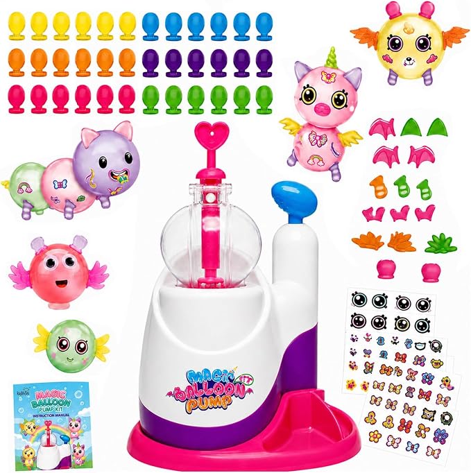 Kiditos Balloon the Funny Inflator, Magic Happy Balloons Maker Kit by Kiditos