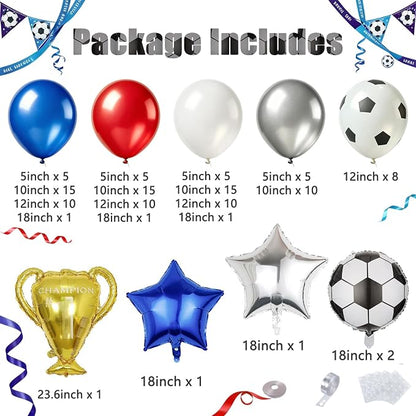 Soccer Balloon Garland Arch Kit - Image 2