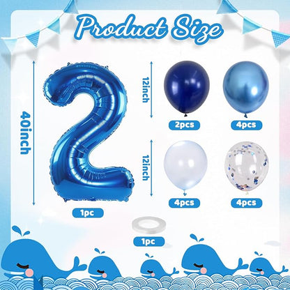Foil Number Balloons - Image 2