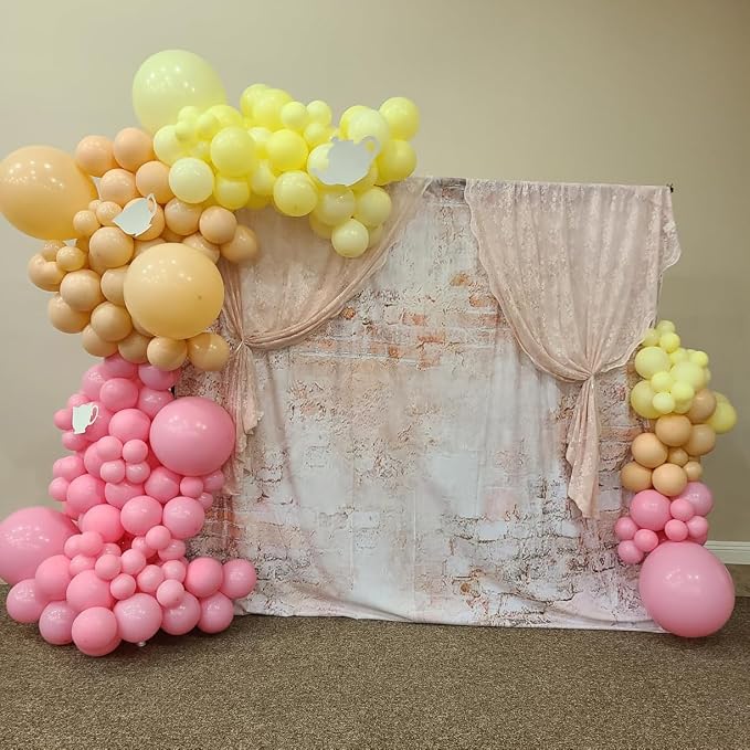 Pastel Pink Christmas Balloons - Image 6
