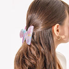 Personalized Gifts for Women,Cute Hair Clips Initial Hair Claws Daughter Niece Sister Wife Friend Teacher Engagement Wedding Gifts Thank You Gift - Lavender,P