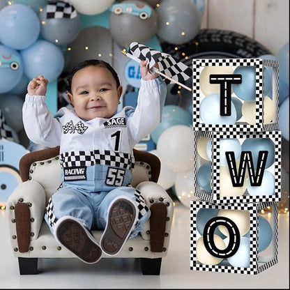 Two Fast Birthday Decorations for Boys, Race Car TWO Boxes - Image 6
