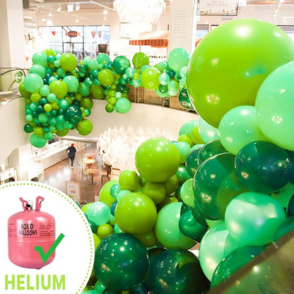 PartyWoo Lime Balloons 4pcs Green Light Green Latex Helium Balloons 36 Inch | - Image 4