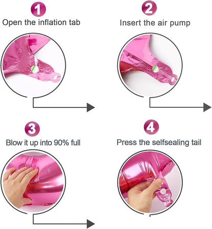 Pink Number 2 Balloon 40 Inch - Image 6