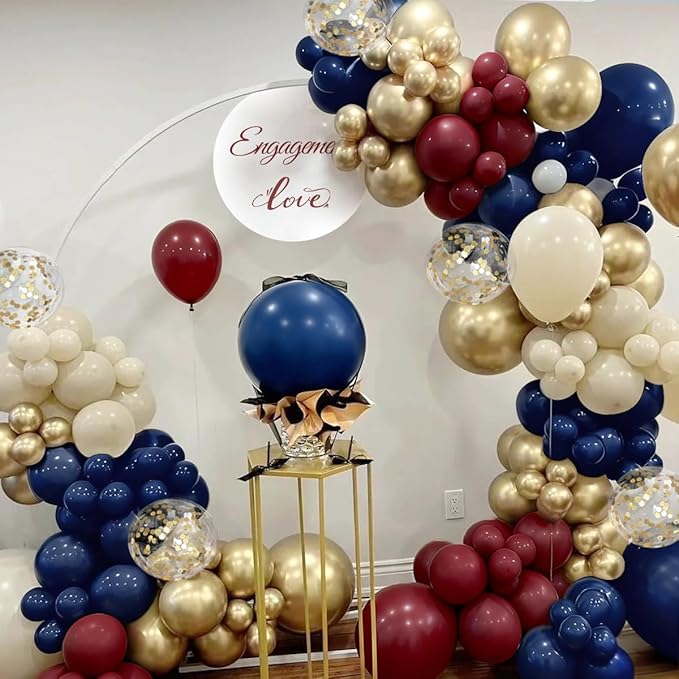 Red White and Blue Balloon Garland Arch Kit - Image 6