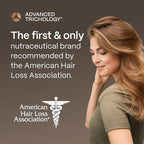 NutraM™ Hair Growth Serum – Dermatologist Tested, Approved* by American Hair Loss Association | Scalp DHT Blocker for Thinning Hair Men and Women, Backed by 20 Years of Hair Regrowth Clinic Experience