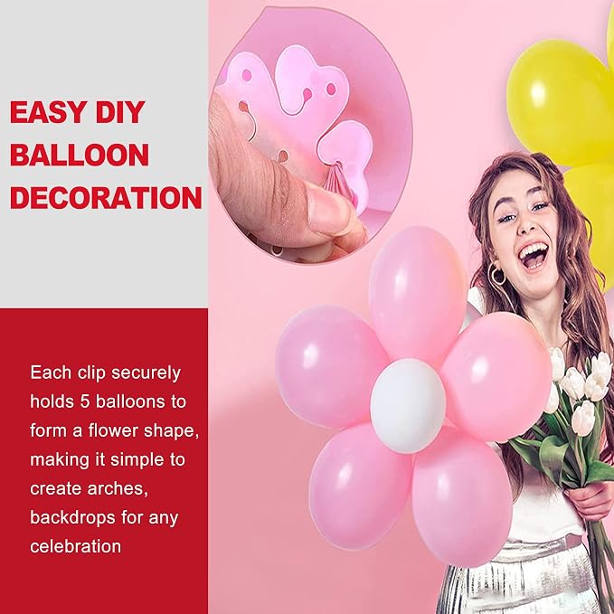 80 Pack Easy Balloon Knotter Tying Tool Device - Image 5