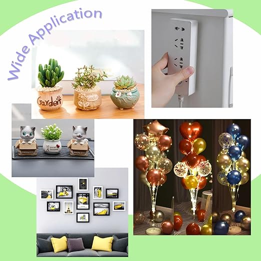 560 Pcs Sticky Tack Double Sided Adhesive Dots Round Putty Clear Stickers No - Image 6
