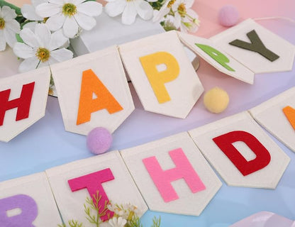 Colorful Happy Birthday Banner - Image 8
