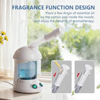 3 in 1 Facial Steamer, Hair Steamer, Air Humidifier Hot Mist Moisturizing Hydration System, Portable Facial Atomizer Spa for Personal Care Use at Home Salon