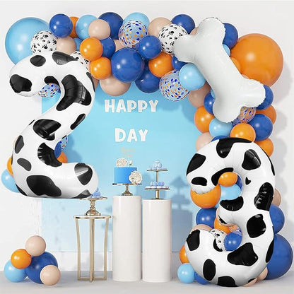 Cow Print Number Balloon 40 Inch Cow Print Number 3 Balloon Cowgirl Theme - Image 4