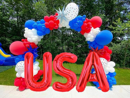 Red Letter E Balloons, E Balloon 40 Inch E Balloons Letter - Image 5