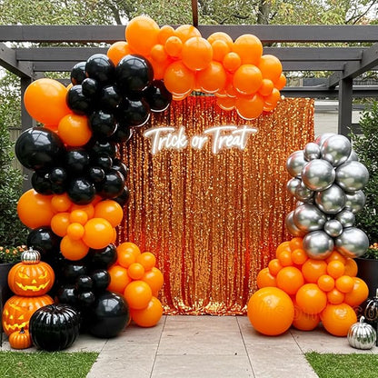 Halloween Balloon Arch Kit, 5/12/18 in, Trunk or Treat, Halloween Birthday & by BalloonExpert
