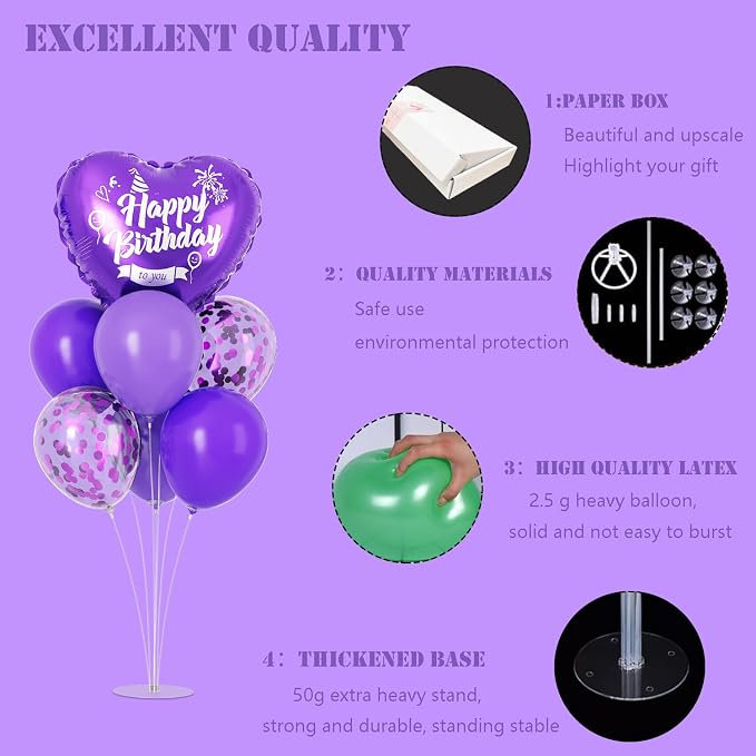 Table Balloon Centerpieces, Wedding Decoration, Gender Reveal, Anniversary - Image 3