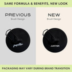 Jupiter Scalp Exfoliator - Scalp Massager Tool for Wet & Dry Hair - Ergonomic Detangler Brush - Dandruff Comb & Scrub to Remove Dandruff & Buildup and Support Circulation - Black
