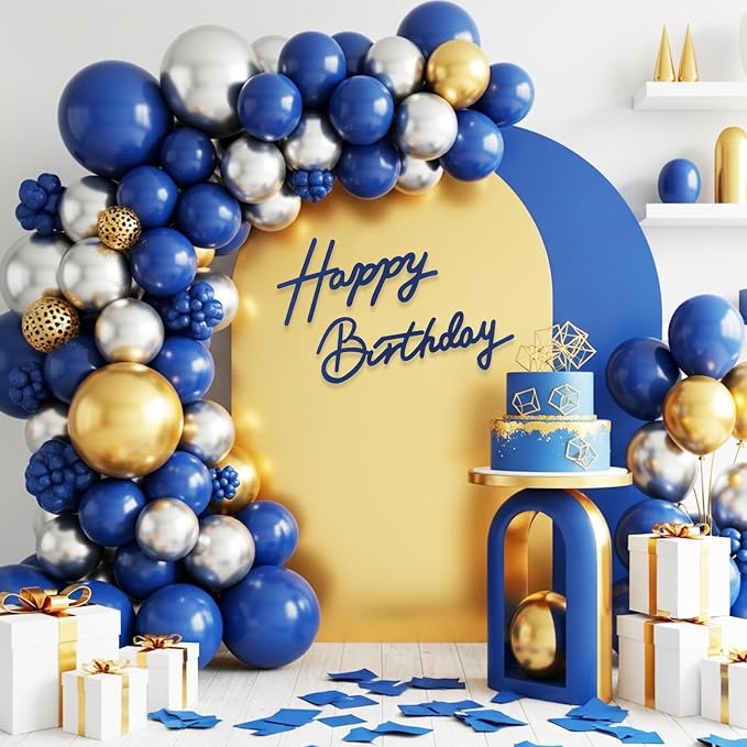 TONIFUL Happy Birthday Sign for Backdrop - Image 4