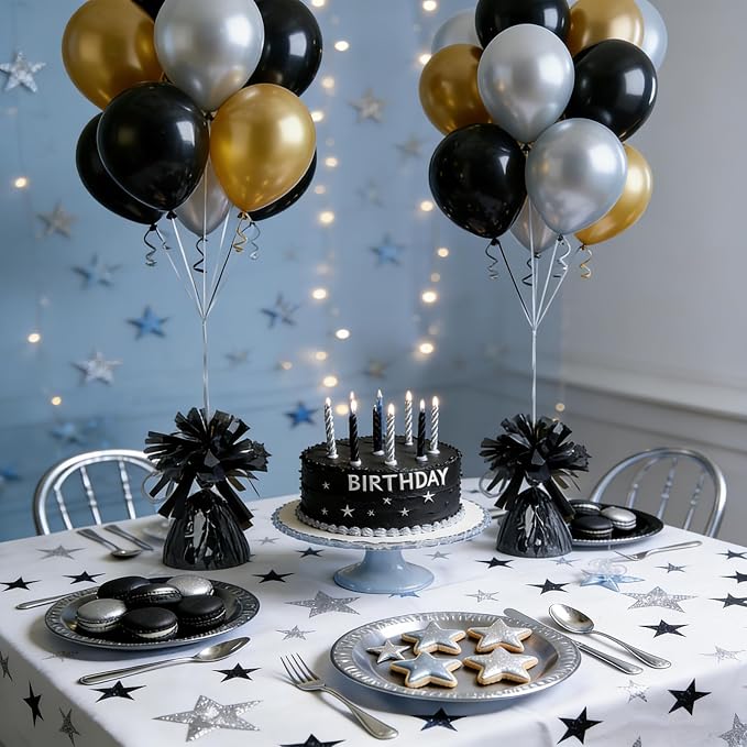 FUBININA 12 Pcs Balloon Weight Metallic Anchor - Image 7