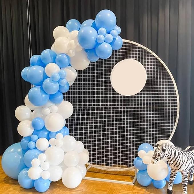 Blue and White Balloons - Image 5
