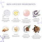 Skin Care Set for Women, 28Pcs Skin Care Kit includes Face Cream, Essential Oil, Scented Candle, Lavender Scented, Spa Birthday Gifts for Women, Mother's Day Gift
