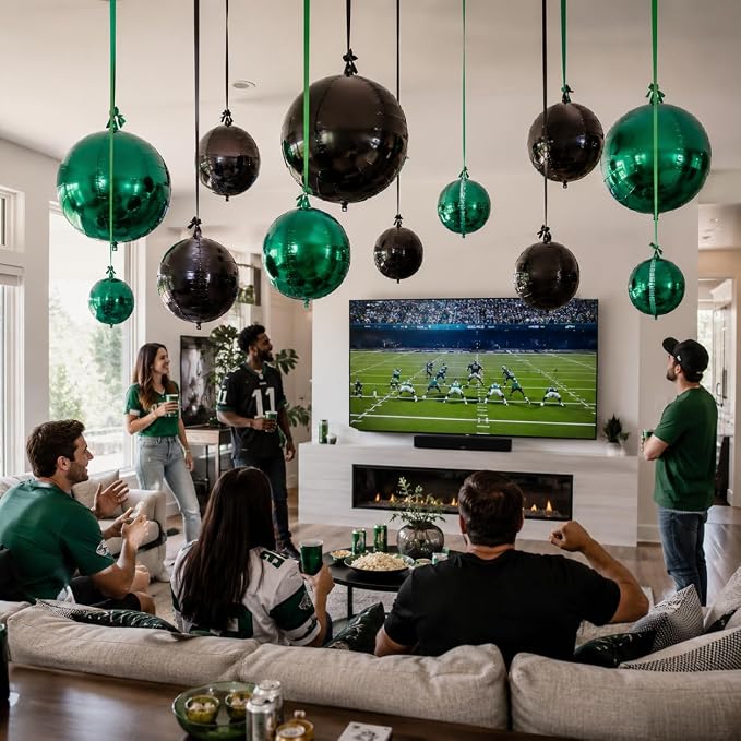 Green Black Balloons - Image 5