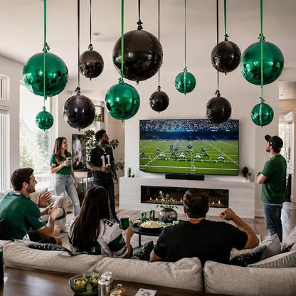 Green Black Balloons - Image 5