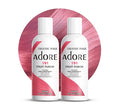 Adore Semi Permanent Hair Color (191 Fruit Punch) | Vegan & Cruelty-Free Pink Hair Dye | No Ammonia, No Peroxide, No Alcohol | 4 Fl Oz Each (Pack of 2)