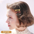 Small Flat Hair Clips for Women Lay Down Clips for Thin Hair Accessories 2.16 Inch 8pack