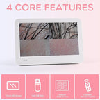Scalp and Skin Analysis Machine, 12 Inch Digital Scalp Camera with 50x/200x Lenses, Rechargeable Skin Health Detection Use for Home, Spa and Salon