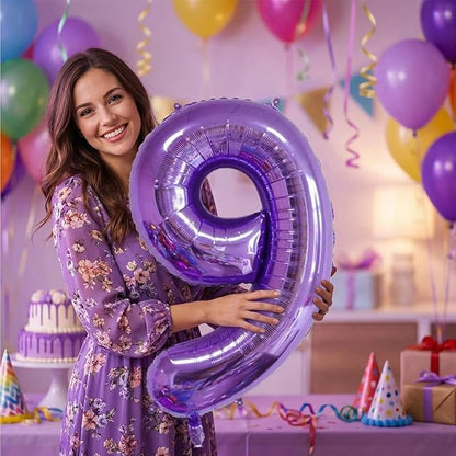 Number Balloons for Birthday Decorations - Image 5