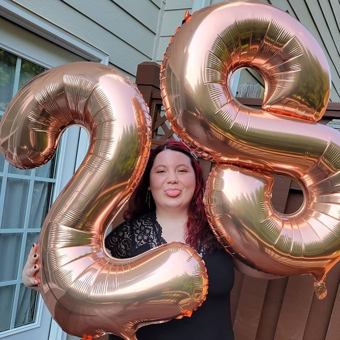 Rose Gold 18 Balloon - Image 7