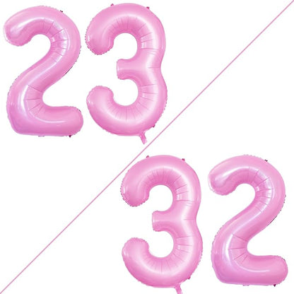 Number 23 Balloons for 23rd Birthday Party Decorations, 42 Inch Jumbo Foil - Image 2