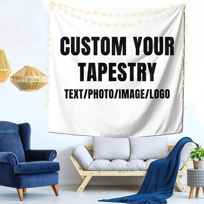 Personalized Tapestry Custom Tapestry Upload Images Banners and Signs Customize - Image 5