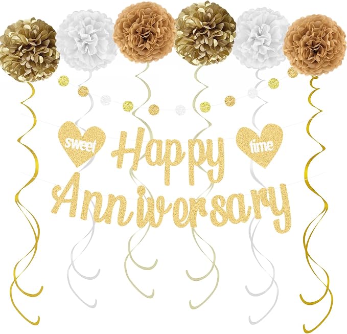 Happy Anniversary Decorations by KOKAR