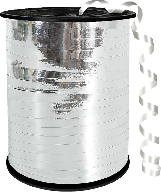 Metallic Shiny Curling Ribbon，500 Yard，1/5" by SXDMHYB