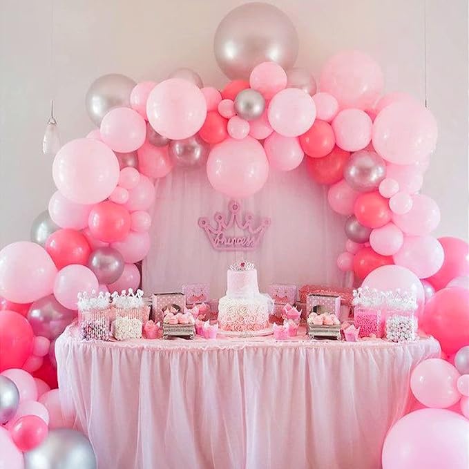 50 Pack Light Pink Balloons 12 Inch - Image 6