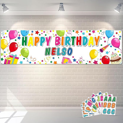 Tatuo Personalized Birthday Banner by Tatuo