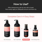 2-in-1 Korean Hair Perfume Oil & Serum with Morrocan Argan Oil & 12 Amino Acids for Dry, Damaged, Glass Hair Shine & Frizz-Control – Paraben & Alcohol-Free – Peach Floral Musk – 100ml / 3.38 fl oz