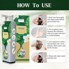 200 ML Bubble Hair Dye, Natural Plant Extract Non Damage Hair Dye for Grey Hair (Natural Black)