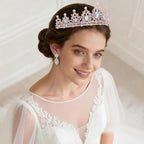Princess Tiara and Crown for Women Wedding Tiaras for Bridal girls Tiaras and Crystal Crowns Rhinestone Headband Metal Hair Accessories for Costume Birthday Party Prom Gifts
