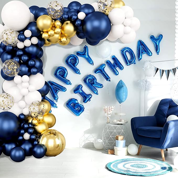Navy Blue Balloons - Image 6