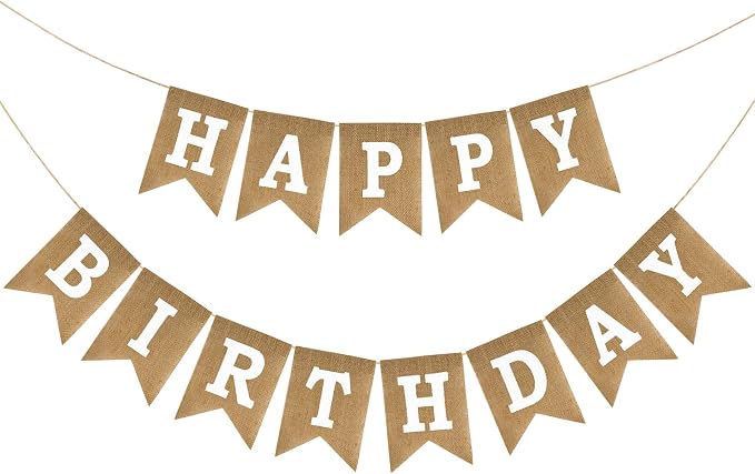 Anwyll Happy Birthday Banner by Anwyll