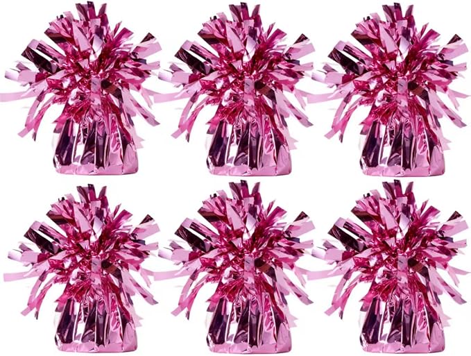 Balloon Weights Pink 6Pcs | Perfect - Image 2
