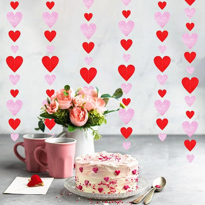 Galentines Valentines Party-Decorations Heart Garland - Image 4