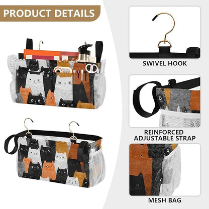 Bedside Caddy Hanging Bunk Bed Caddy Bed Organizer Hanging Pocket - Image 5