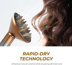 Upgraded Diffuser Attachment for Dyson Airwrap HS01/HS05/HS08 - Quick-Dry Curly Hair Nozzle, Heat-Resistant & Lightweight Design, Reduces Frizz for Na