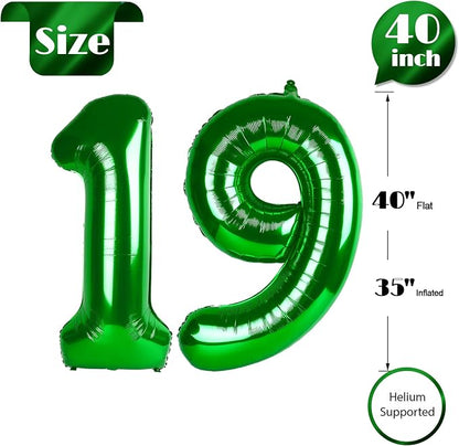 Green 19 Balloon - Image 5