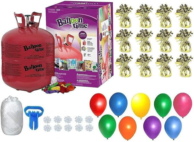 Helium Tank for Balloons At Home by BLUERIBBON